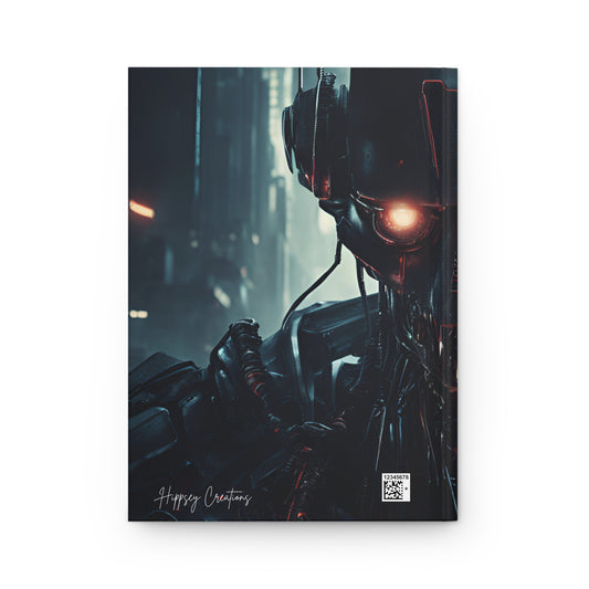 Cyborg Requiem Hardcover Journal | 5x8 150 Pages | Hippsey Creations