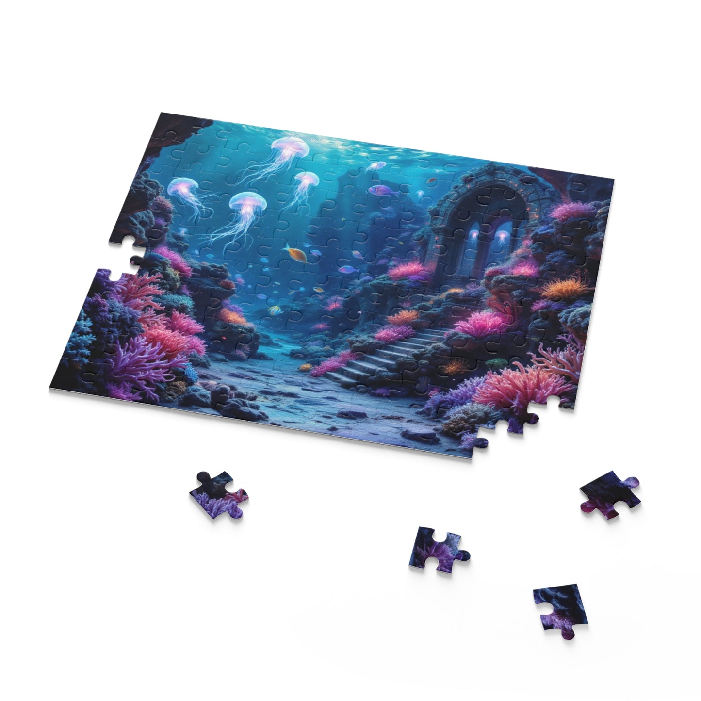 Underwater Serenity Puzzle | 120-500 Pieces | Hippsey Creations