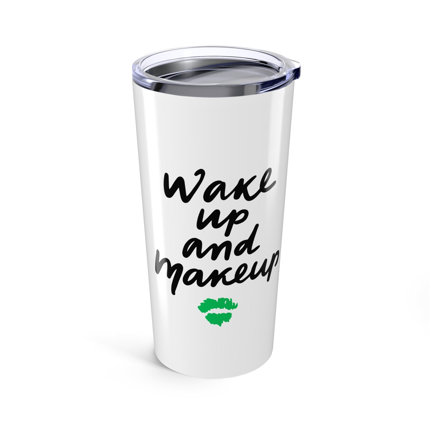 Mint Beauty Elite Wake Up and Make Up Tumbler | 20oz Stainless Steel | Hippsey Creations