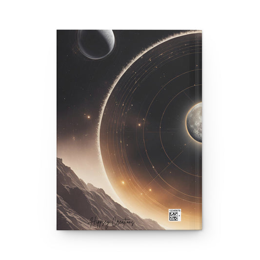 Ecliptic Expressions Hardcover Journal - Hippsey Creations