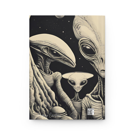 Cosmic Encounters Hardcover Journal | 5x8 150 Pages | Hippsey Creations