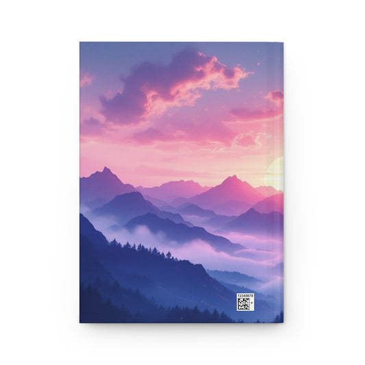 Twilight Peaks Hardcover Journal | 5x8 150 Pages | Hippsey Creations