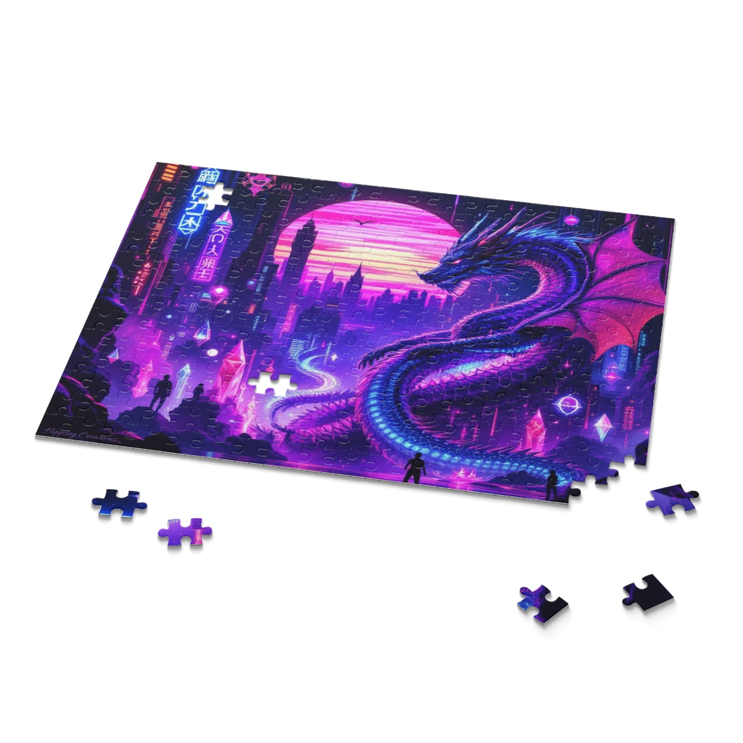 Dragon Magic Puzzle | 120-500 Pieces | Hippsey Creations