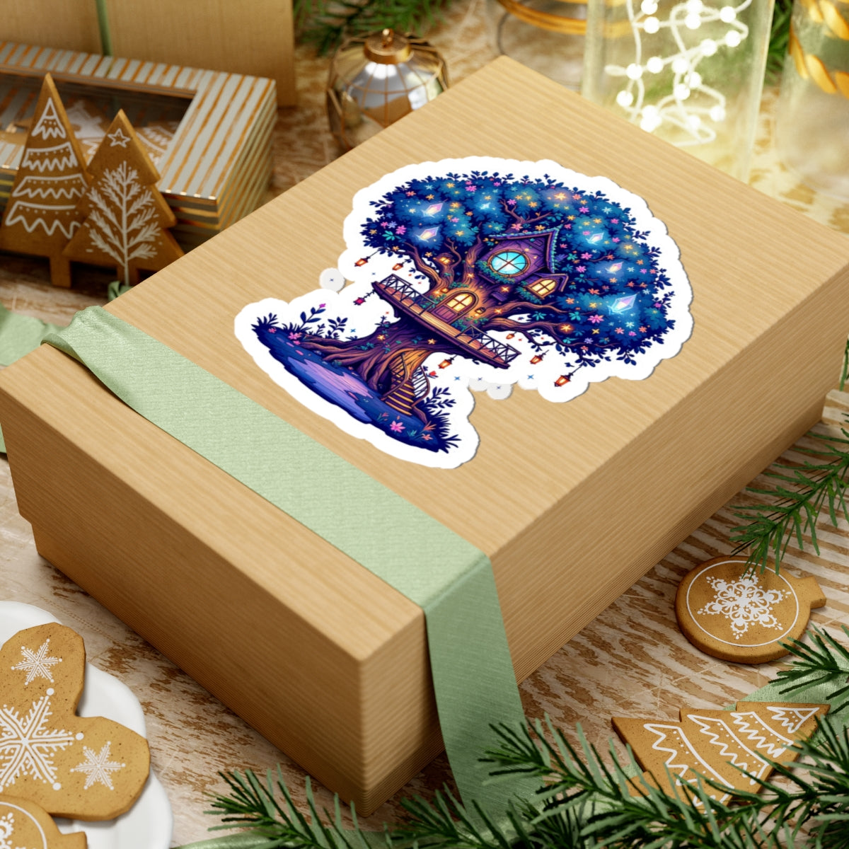 Enchanted Teacup Sticker | Kiss-Cut Design | Hippsey Creations