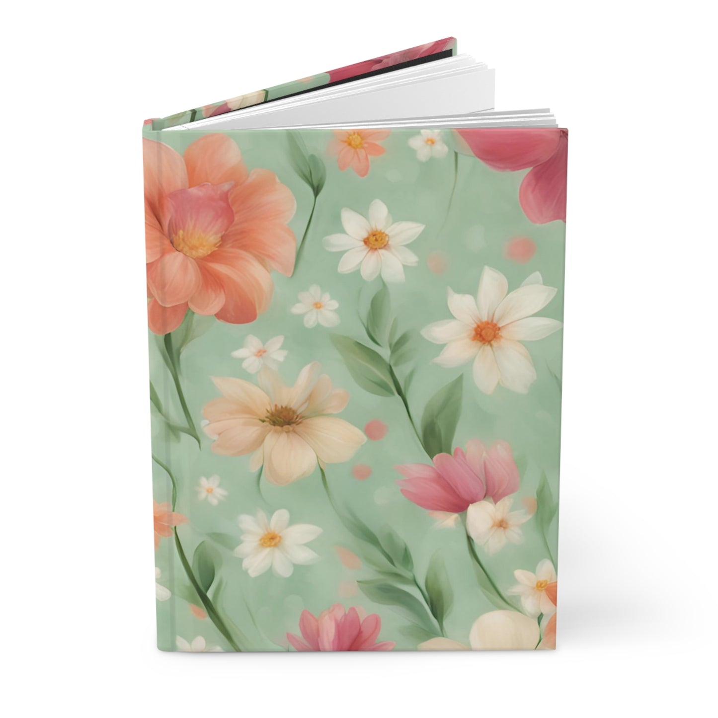 Spring Petals Hardcover Journal | 5x8 150 Pages | Hippsey Creations