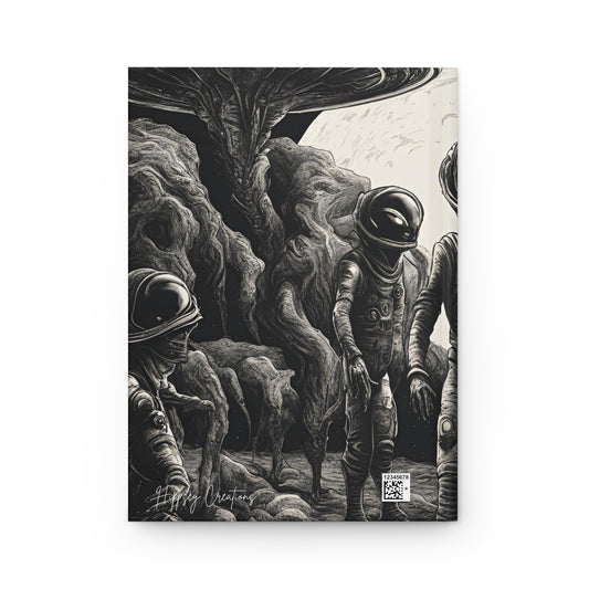 Extraterrestrial Odyssey Hardcover Journal | 5x8 150 Pages | Hippsey Creations