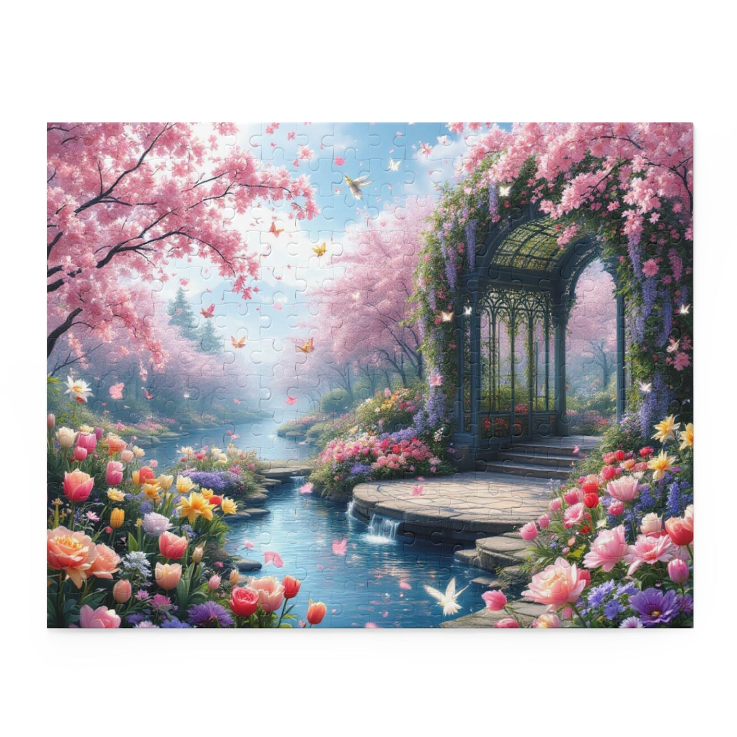 Spring Blossom Puzzle | 120-500 Pieces | Hippsey Creations
