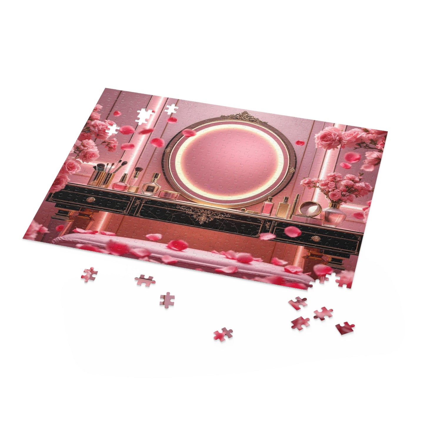 Elegant Floral Beauty Puzzle | 120-500 Pieces | Hippsey Creations
