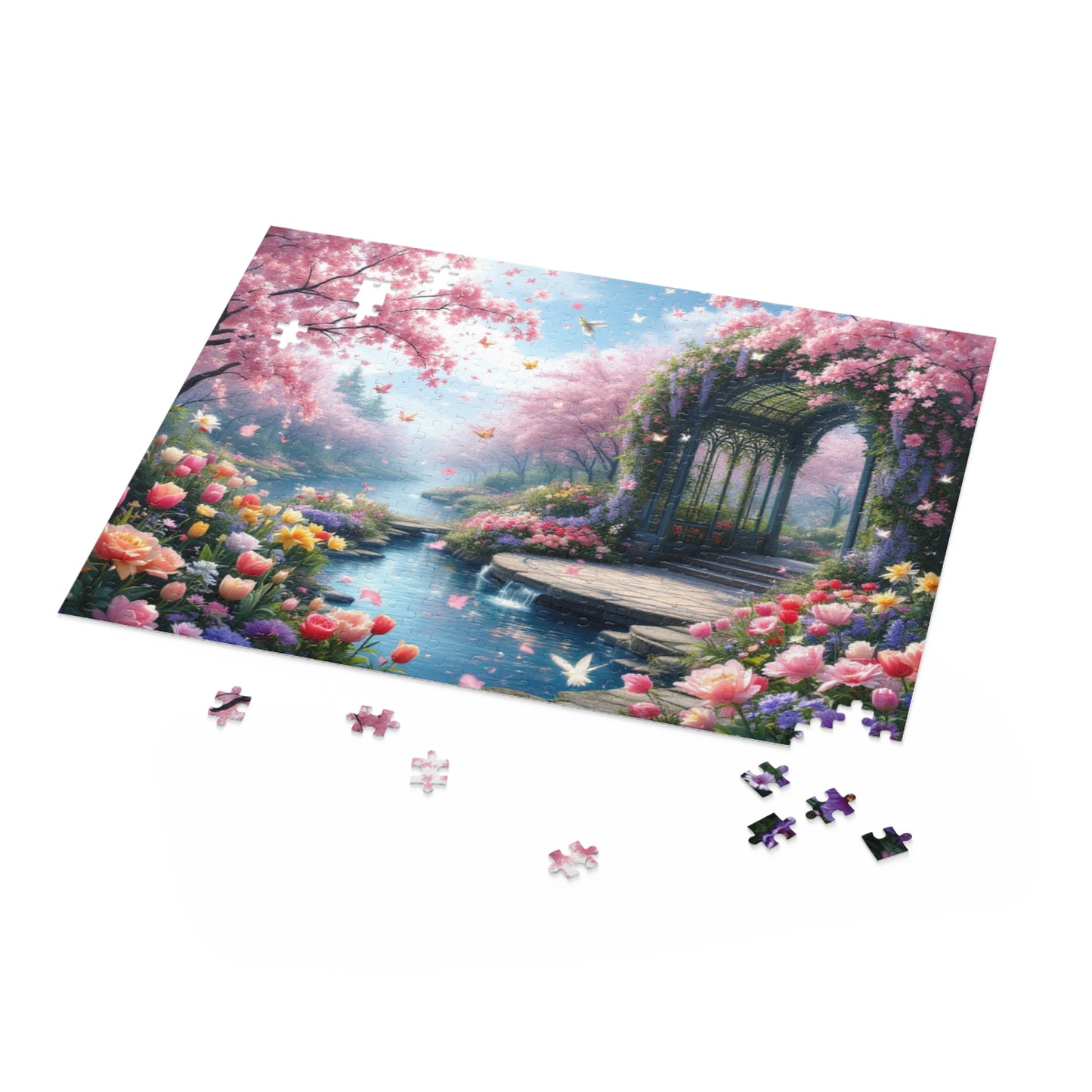 Spring Blossom Puzzle | 120-500 Pieces | Hippsey Creations