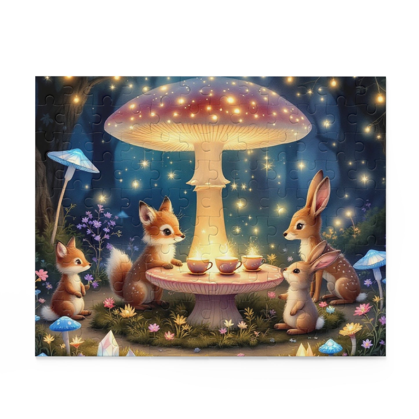 Enchanting Forest Creatures Puzzle | 120-500 Pieces | Hippsey Creations