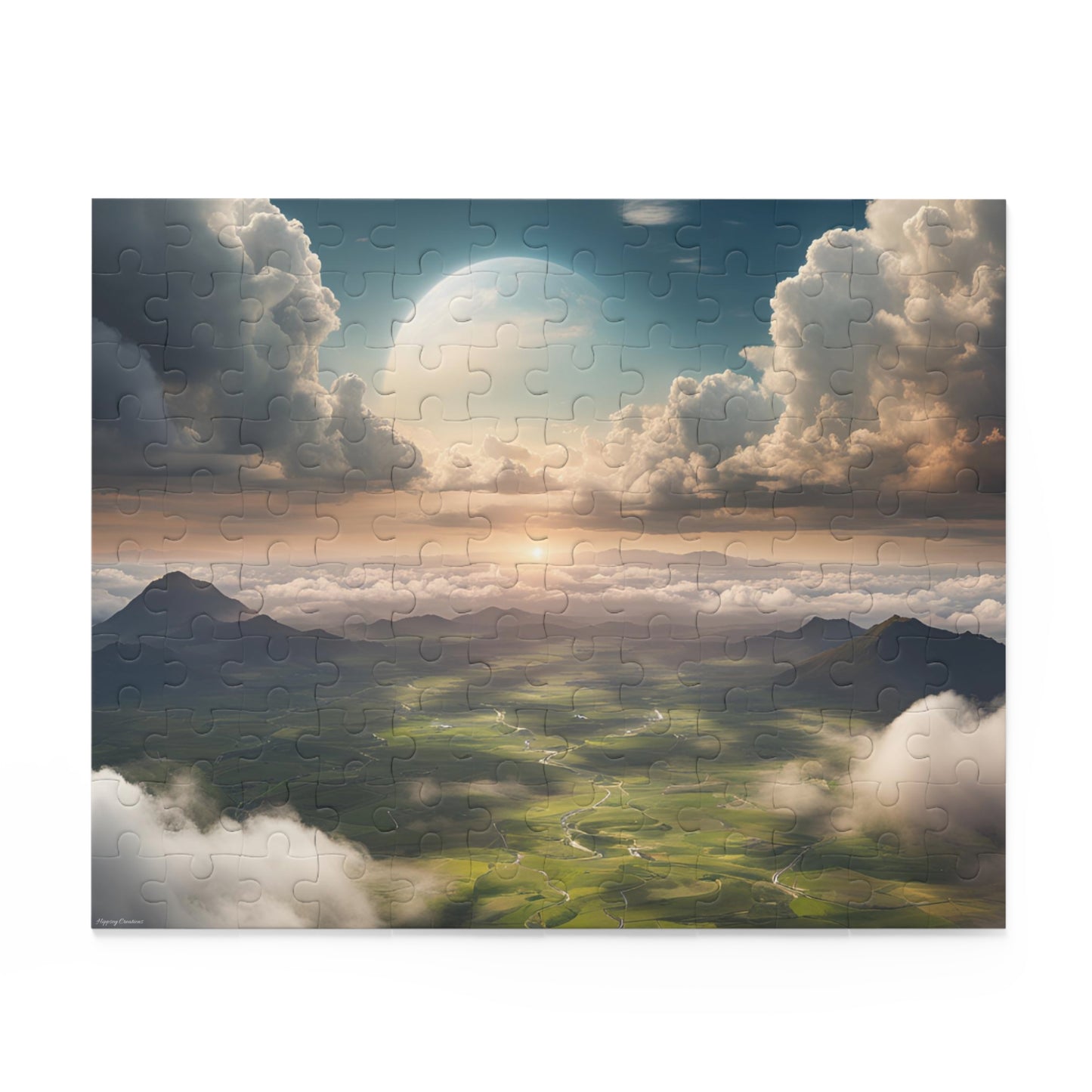 Serene Landscape Puzzle | 120-500 Pieces | Hippsey Creations