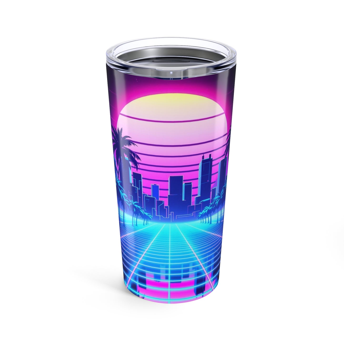 Electric Dreams Tumbler | 20oz Retro Tech | Hippsey Creations