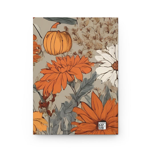 Golden Harvest Hardcover Journal | 5x8 150 Pages | Hippsey Creations