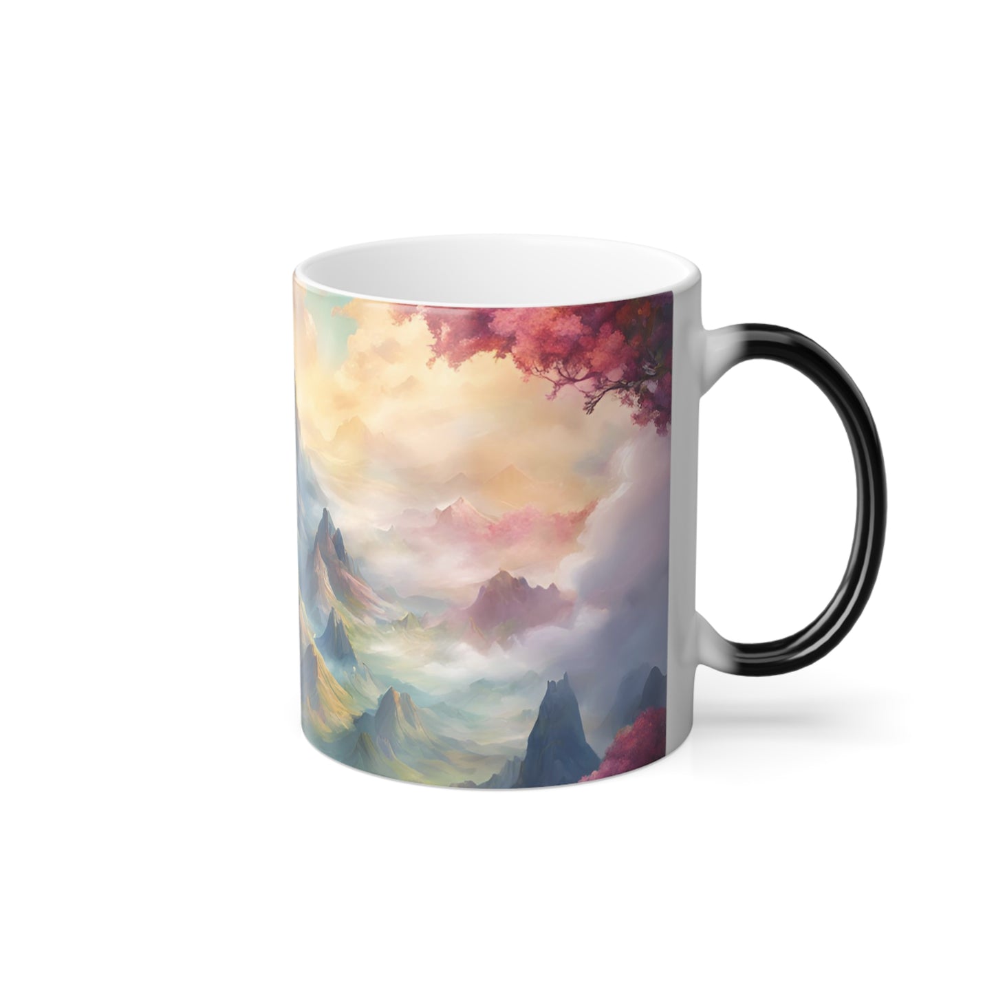 Mountain Vista Two-Tone Coffee Mug | 15oz | Hippsey Creations