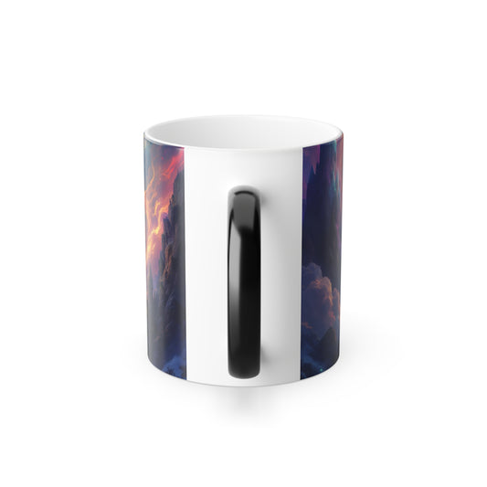 Dragon's Realm Color-Changing Mug | Enchanted Dreams Collection | Hippsey Creations