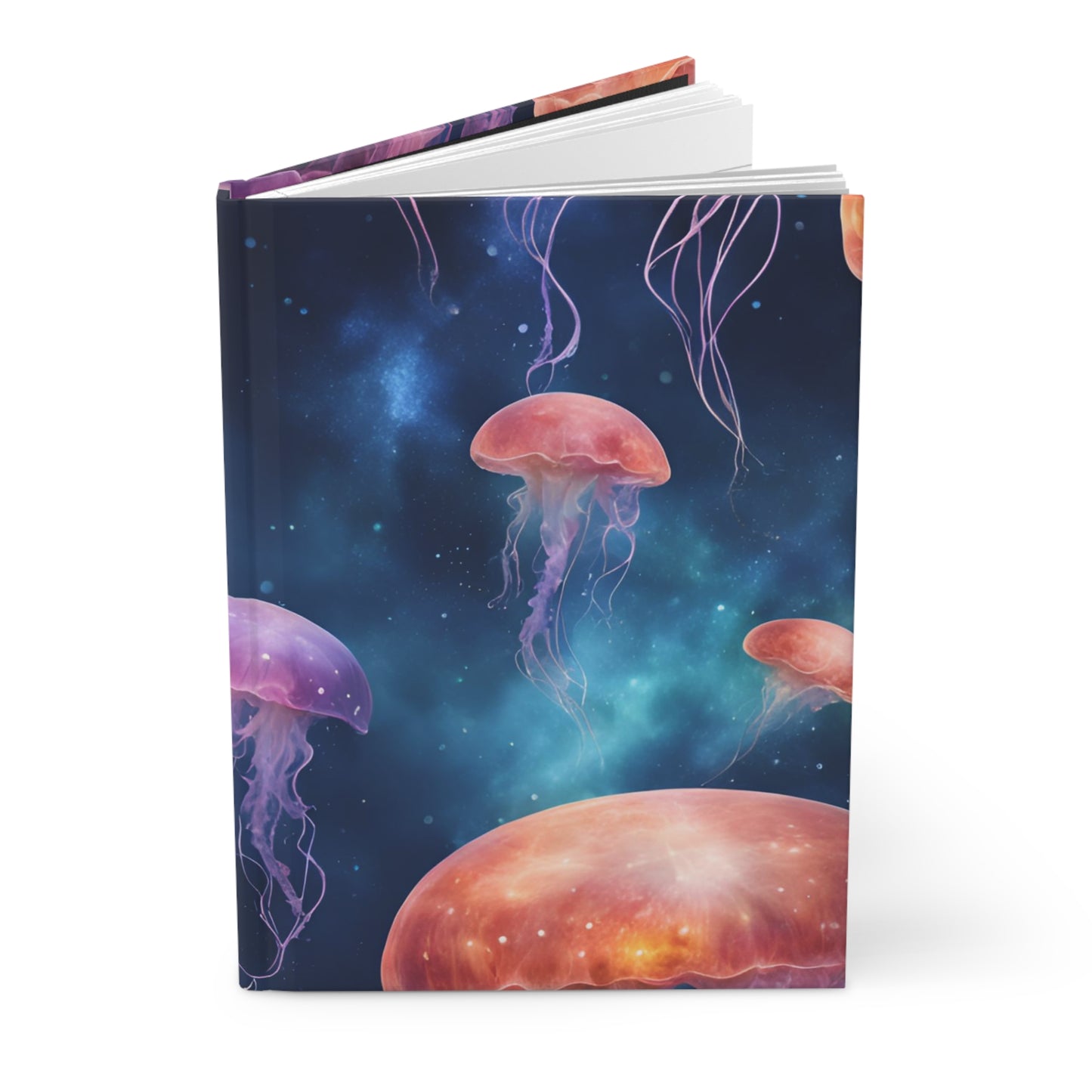 Jellyfish Journeys Hardcover Journal | 5x8 150 Pages | Hippsey Creations