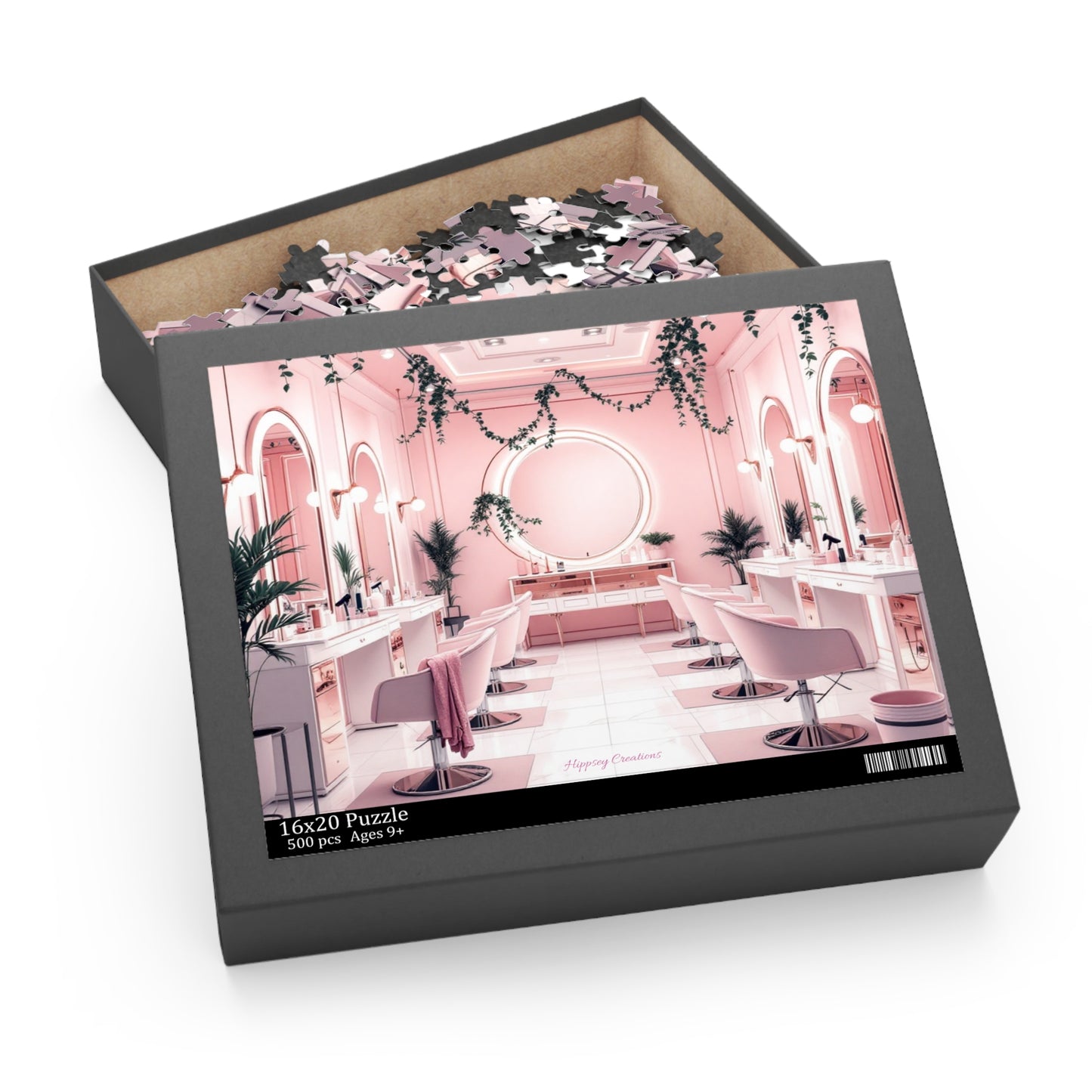 Beauty Salon Dreams Puzzle | 120-500 Pieces | Hippsey Creations
