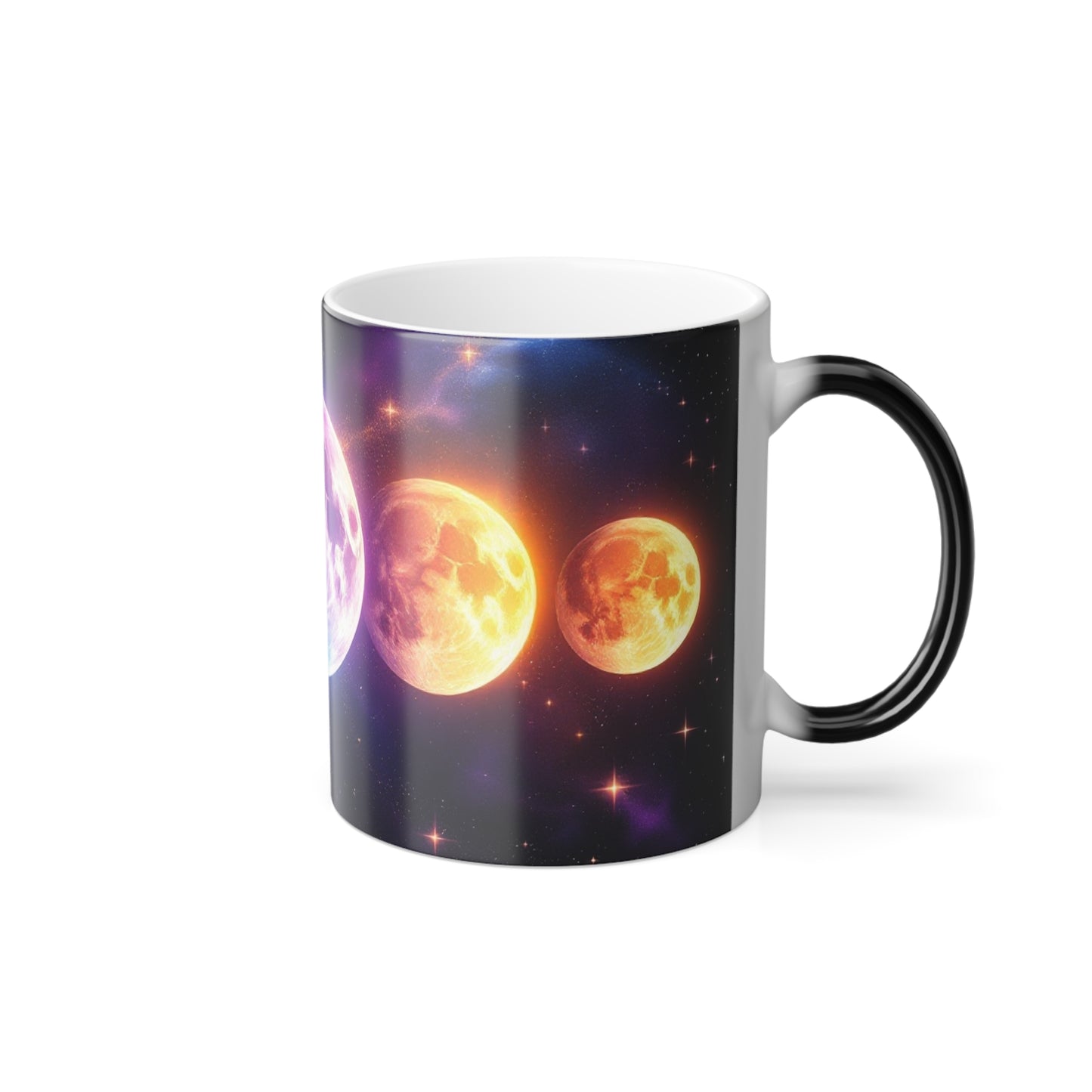 Lunar Phases Color-Changing Mug | Mystical Moon Magic | Hippsey Creations