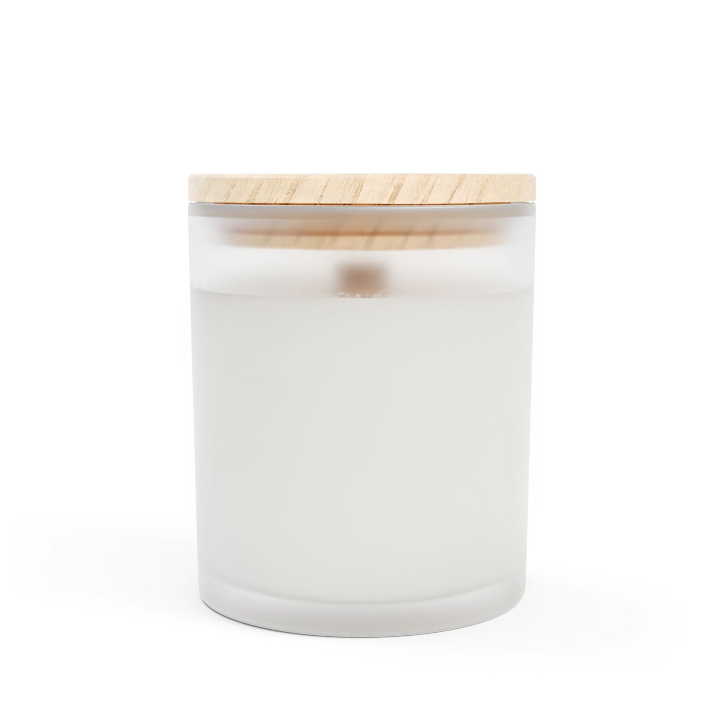 Green Moon Wooden Wick Candle | 11oz Coconut-Soy | Hippsey Creations
