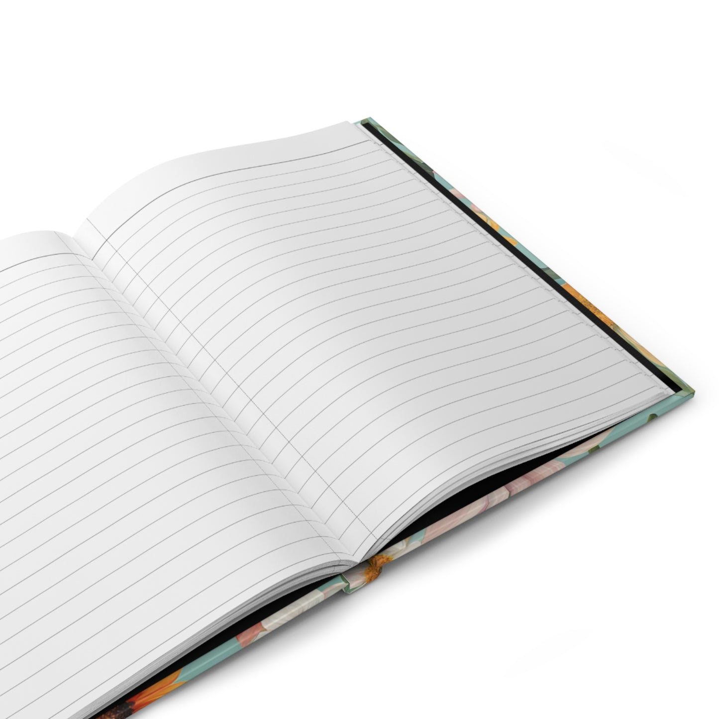 Sunlit Blossoms Hardcover Journal | 5x8 150 Pages | Hippsey Creations