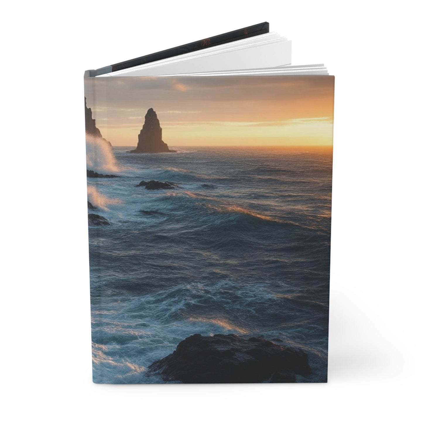 Coastal Cliffs Hardcover Journal | 5x8 150 Pages | Hippsey Creations
