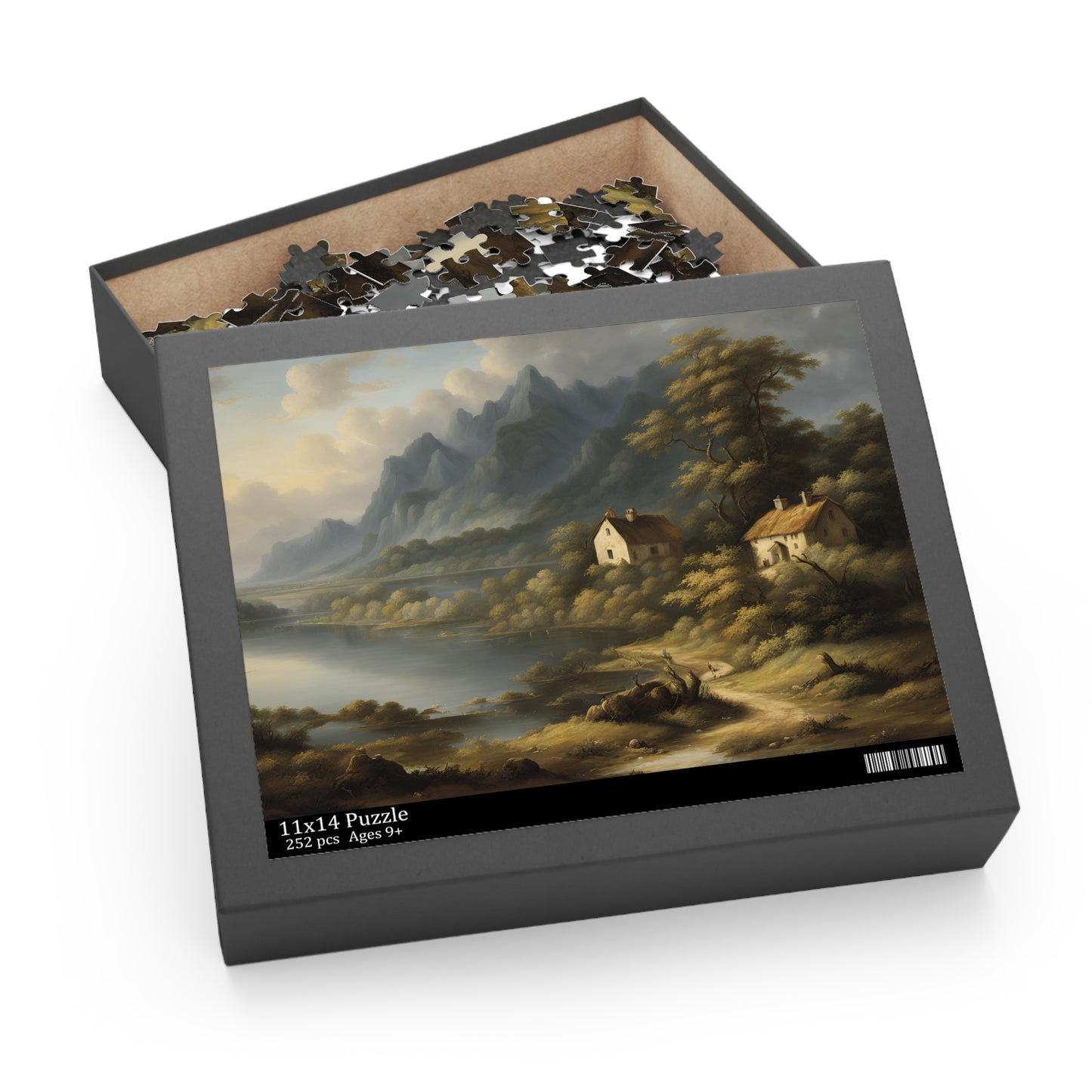 Coastal Cottage Puzzle - A Serene Seaside Escape
