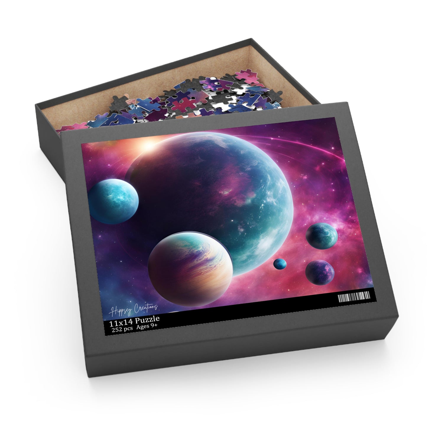 Stellar Spectrum Puzzle - A Vibrant Celestial Adventure
