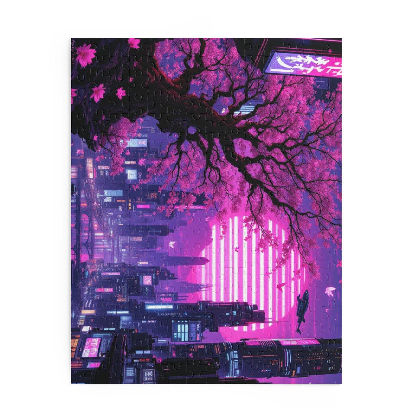 Dreamy Cityscape Puzzle | 120-500 Pieces | Hippsey Creations