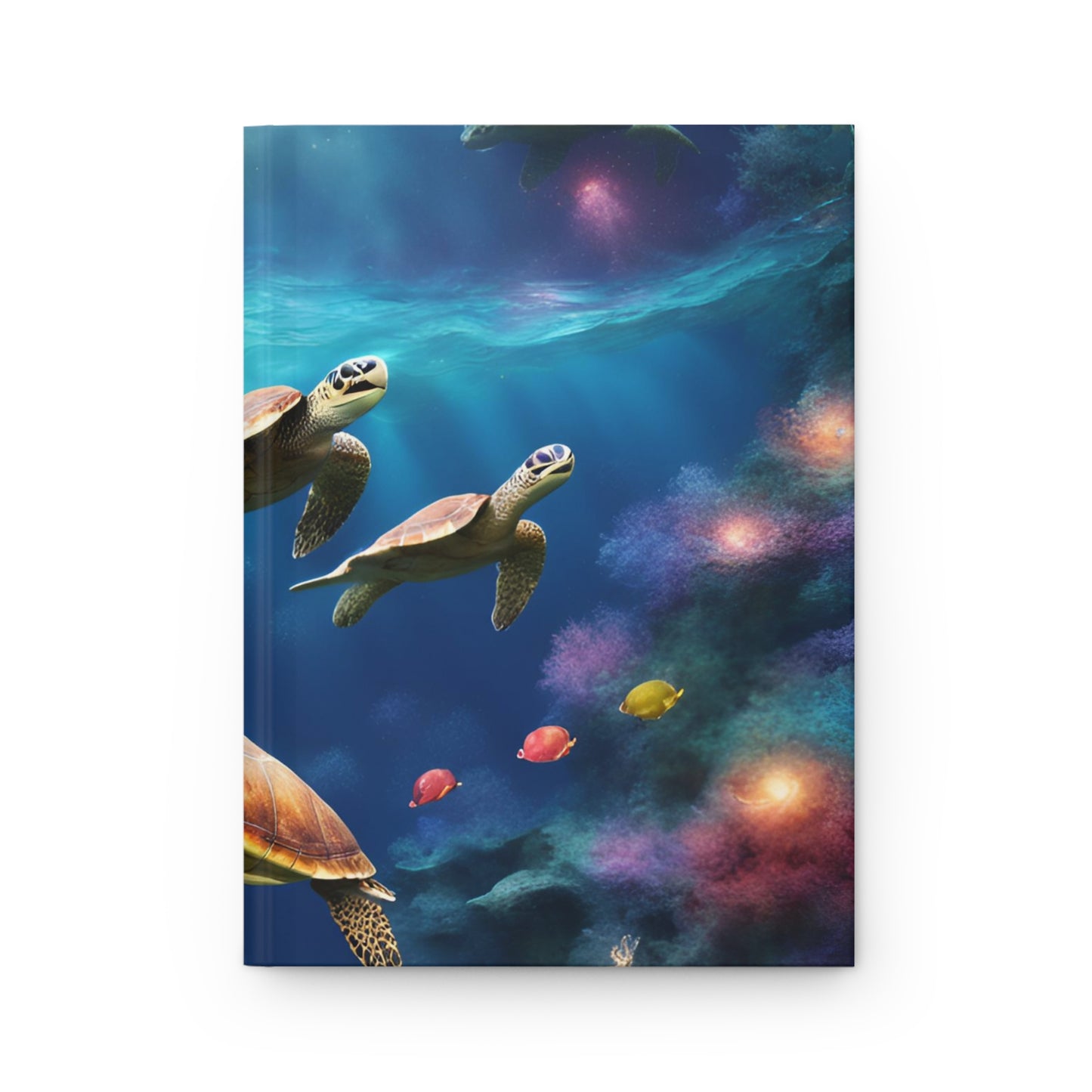 Turtle Treks Hardcover Journal | 5x8 150 Pages | Hippsey Creations