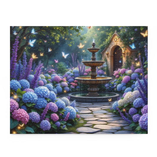 Enchanting Flower Garden Puzzle | 120-500 Pieces | Hippsey Creations