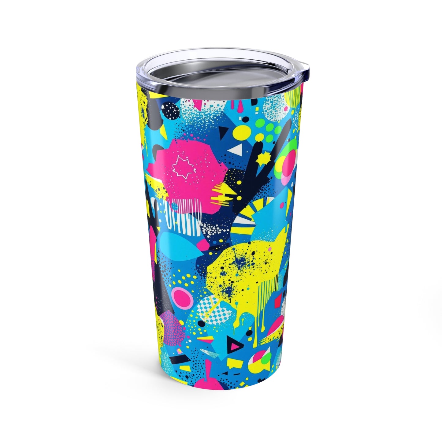 Vibrant Abstract Art Tumbler | 20oz Stainless Steel | Hippsey Creations