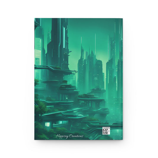 Retro Flux Hardcover Journal | 5x8 150 Pages | Hippsey Creations