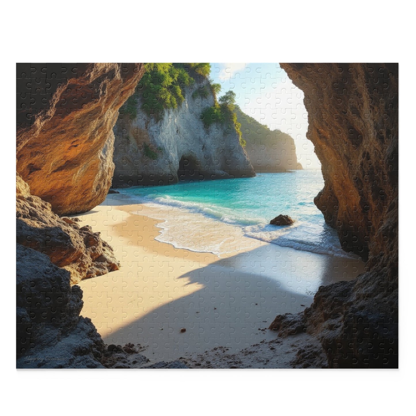 Paradise Cove Puzzle | 120-500 Pieces | Hippsey Creations