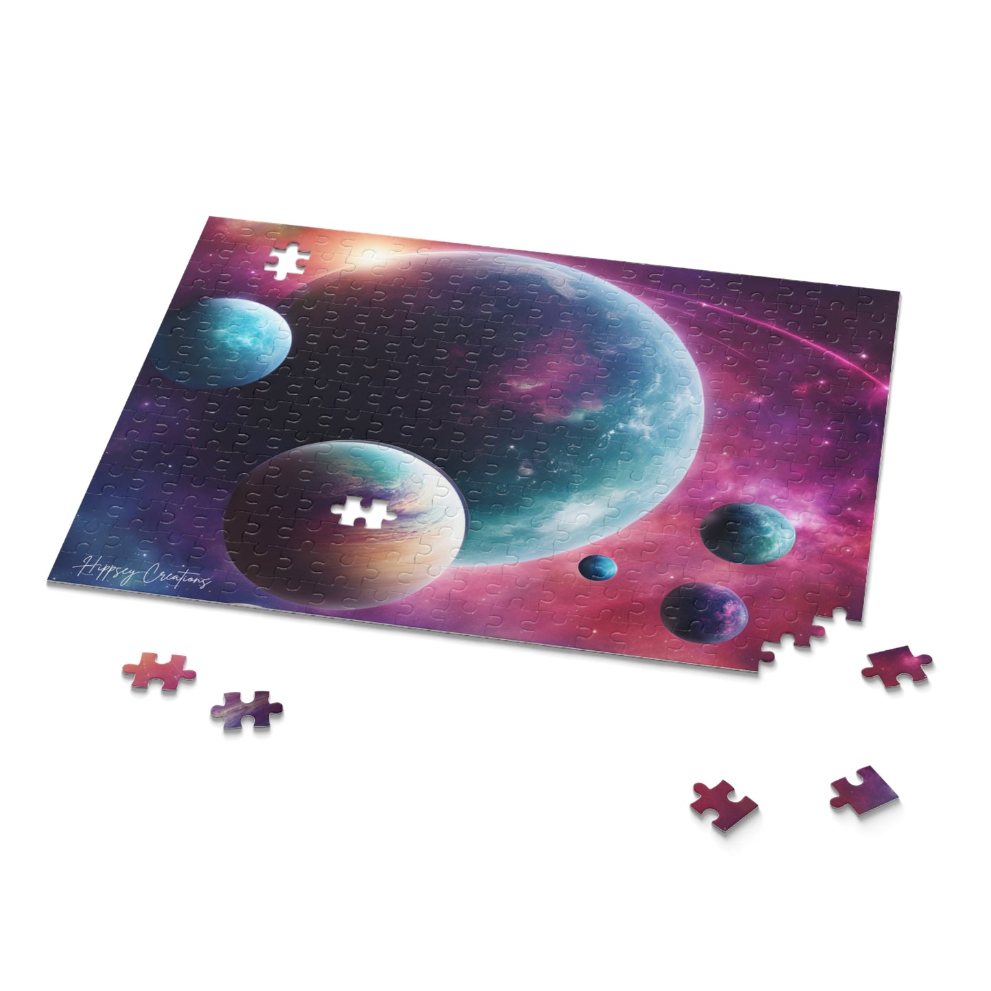 Stellar Spectrum Puzzle - A Vibrant Celestial Adventure