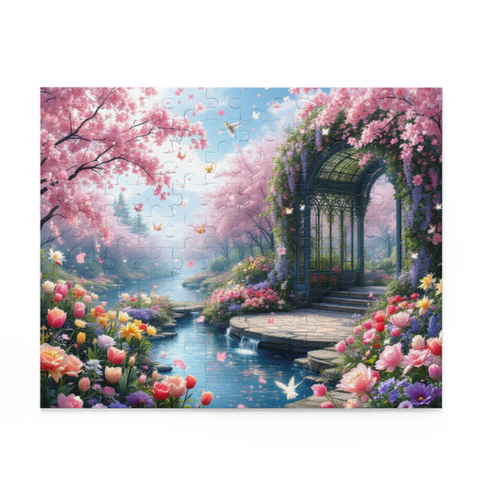 Spring Blossom Puzzle | 120-500 Pieces | Hippsey Creations