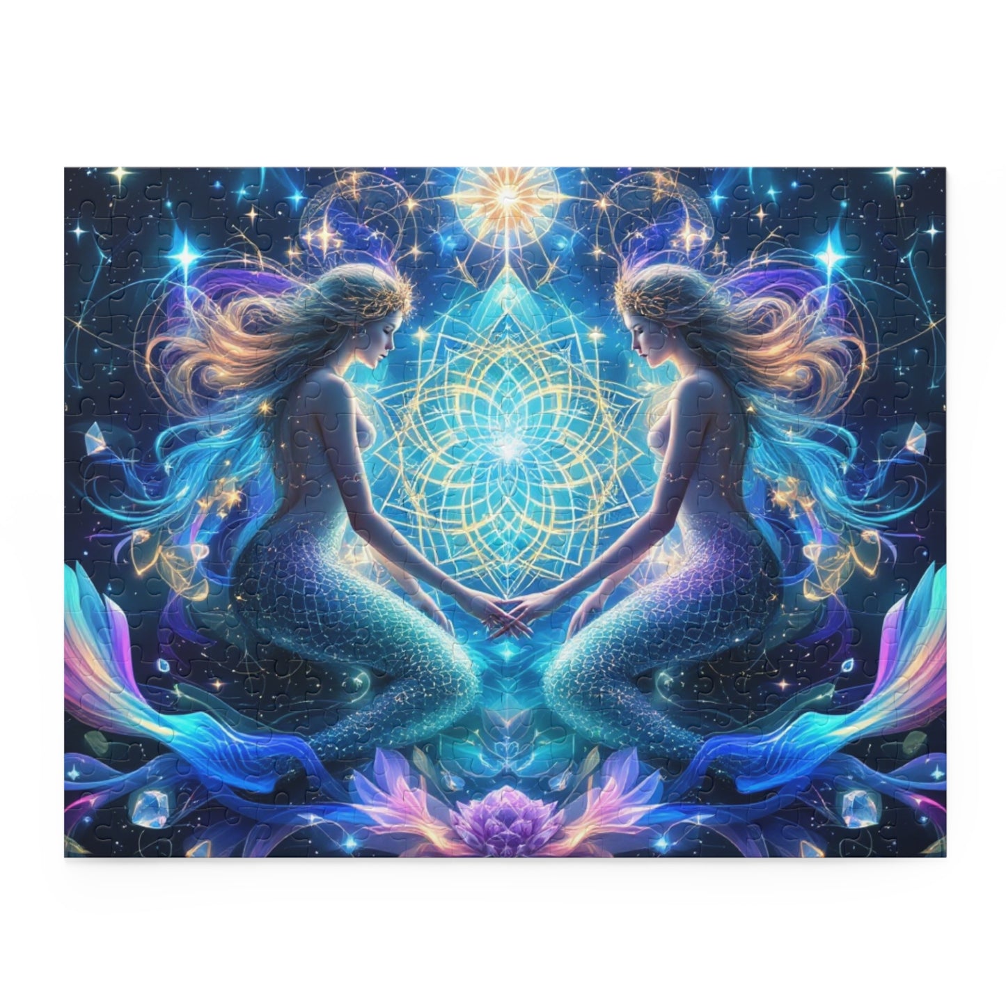 Mermaid Magic Puzzle | 120-500 Pieces | Hippsey Creations