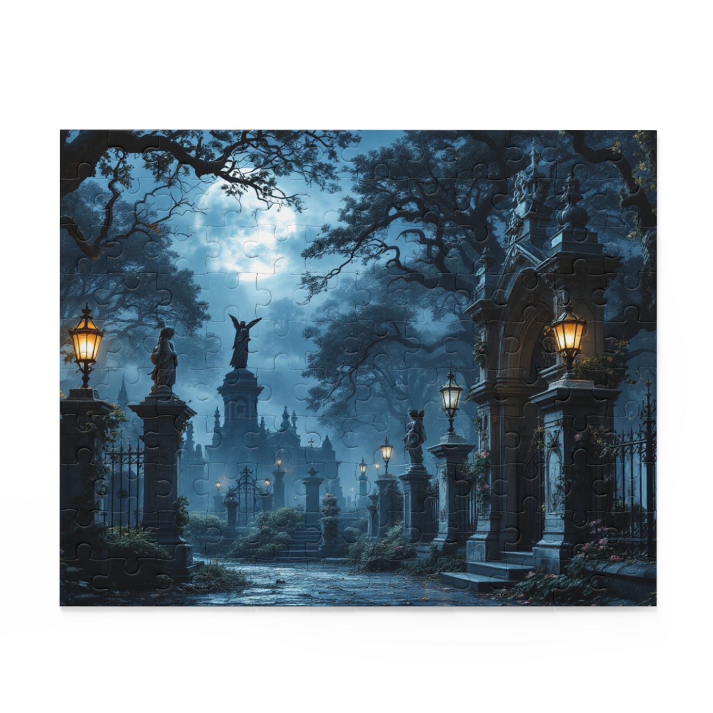 Moonlit Memorial Puzzle | 120-500 Pieces | Hippsey Creations