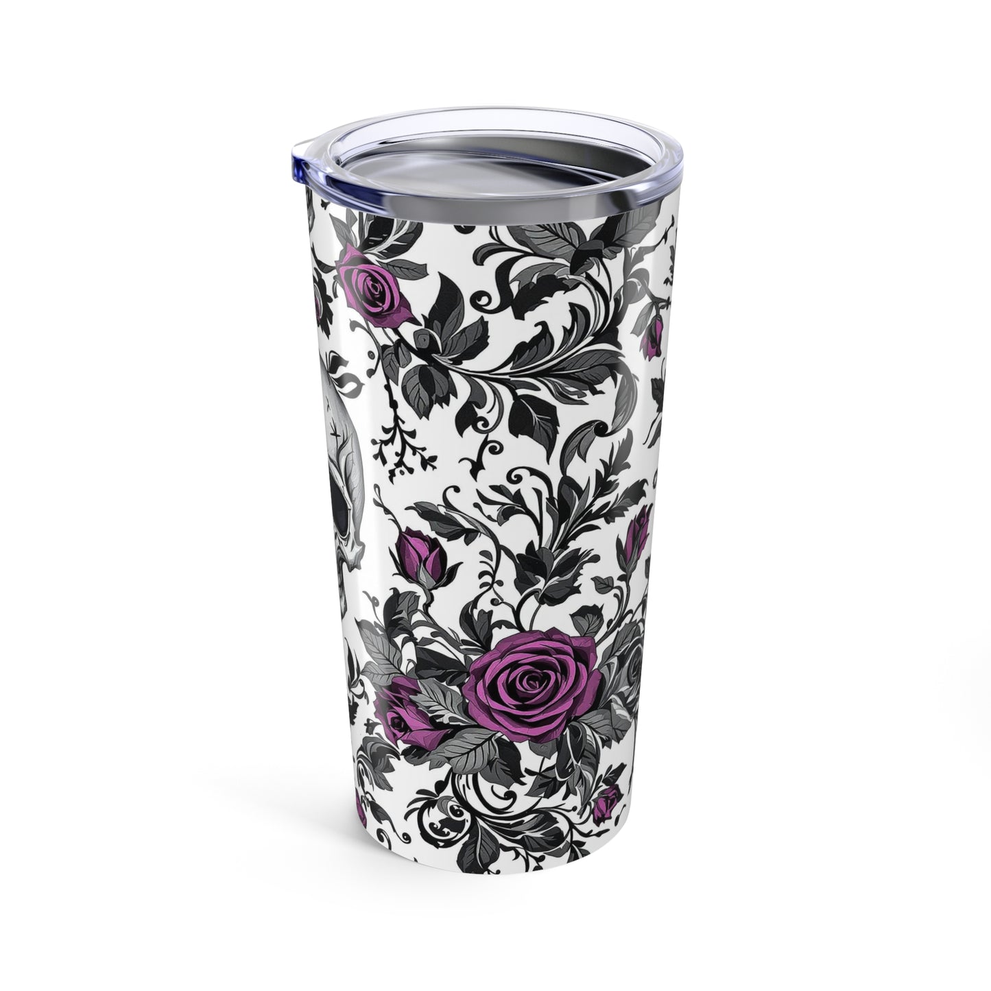 Beautiful Mortality Tumbler | 20oz Gothic Elegance | Hippsey Creations