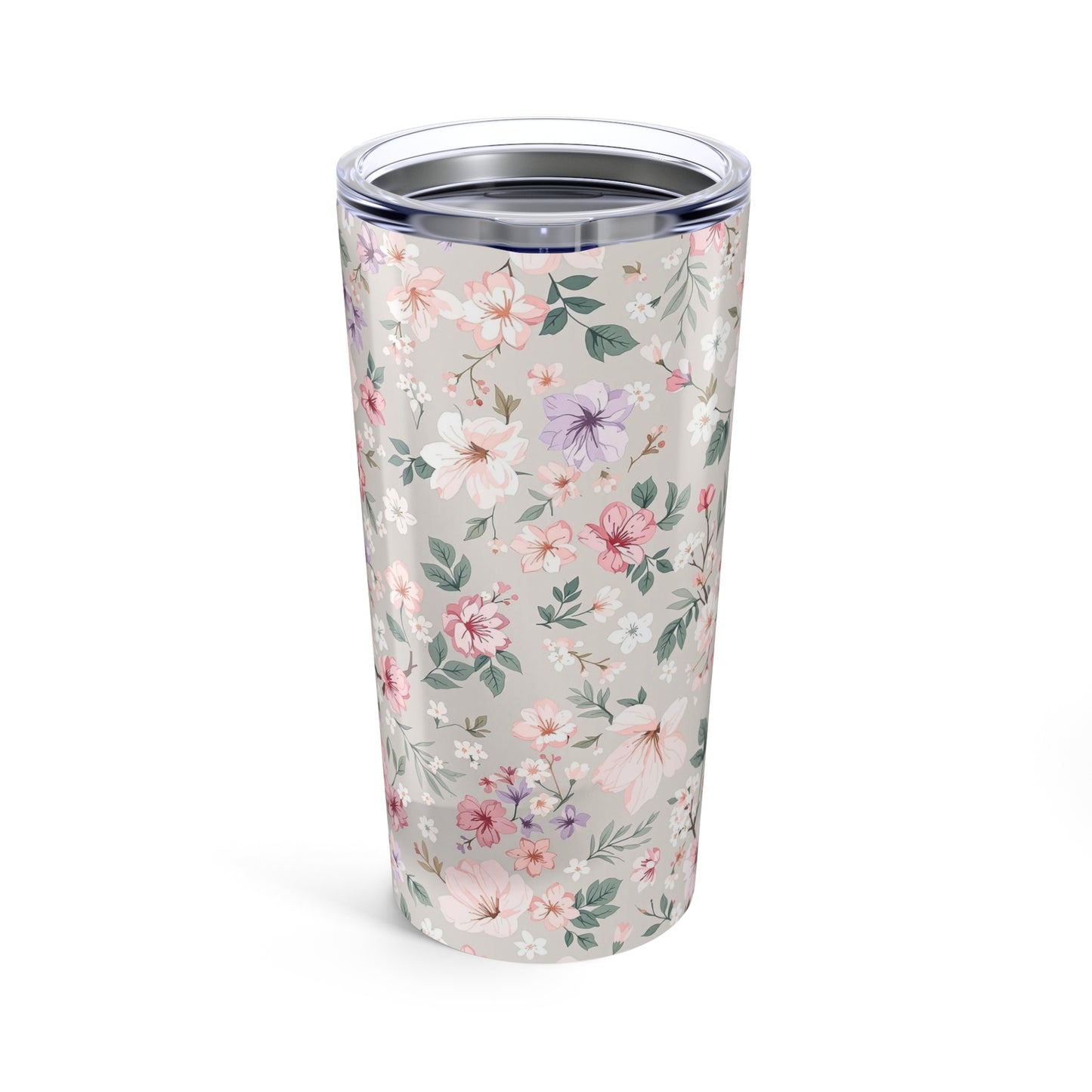 Botanical Blooms Tumbler | 20oz Stainless Steel | Hippsey Creations