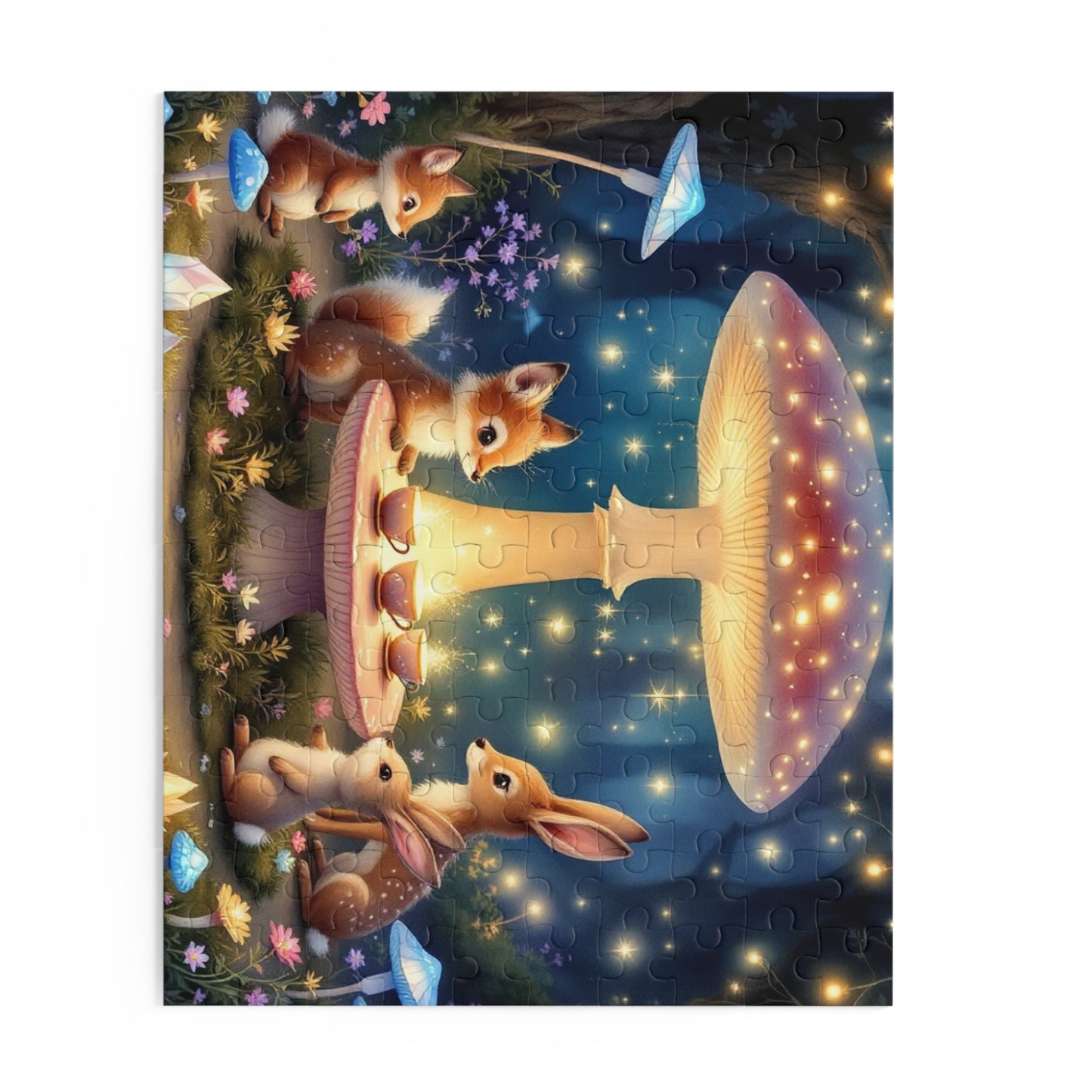 Enchanting Forest Creatures Puzzle | 120-500 Pieces | Hippsey Creations