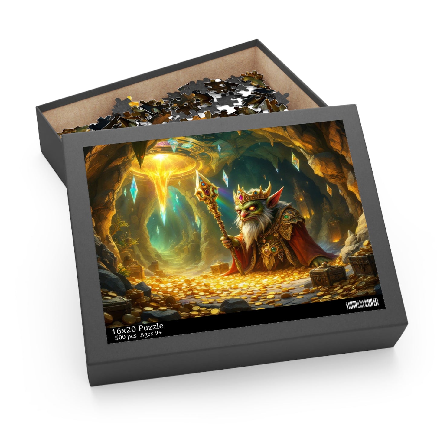 Magical Treasure Puzzle | 120-500 Pieces | Hippsey Creations