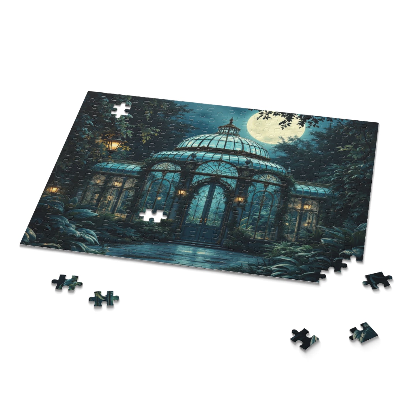 Midnight Garden Puzzle | 120-500 Pieces | Hippsey Creations