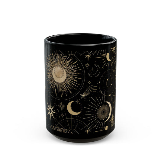 Celestial Dreams Ceramic Mug | 11oz & 15oz | Hippsey Creations