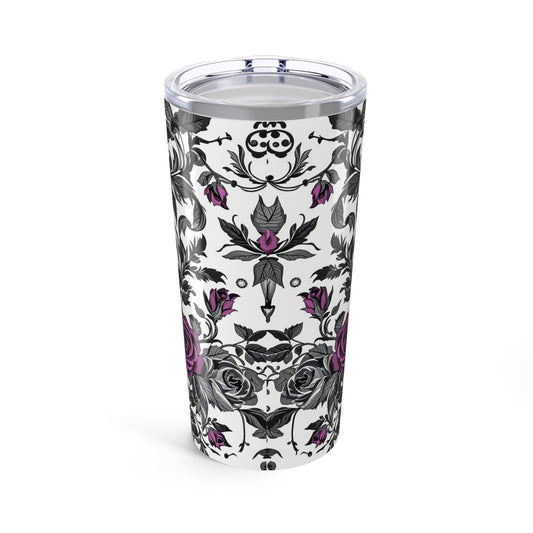 Beautiful Mortality Tumbler | 20oz Gothic Elegance | Hippsey Creations