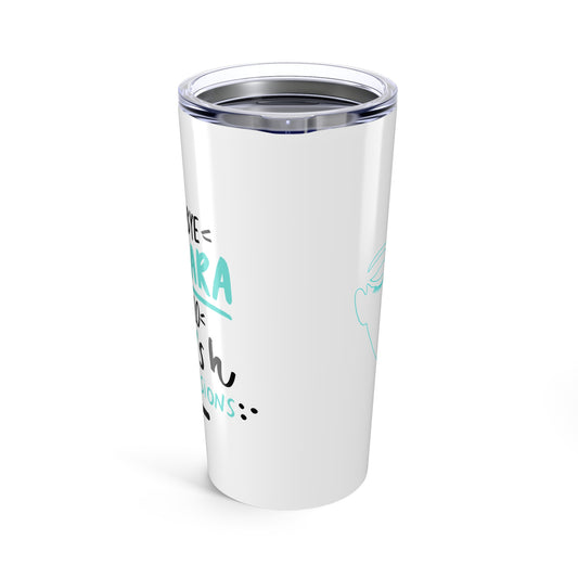 Spa Teal Luxe Goodbye Mascara Tumbler | 20oz Stainless Steel | Hippsey Creations