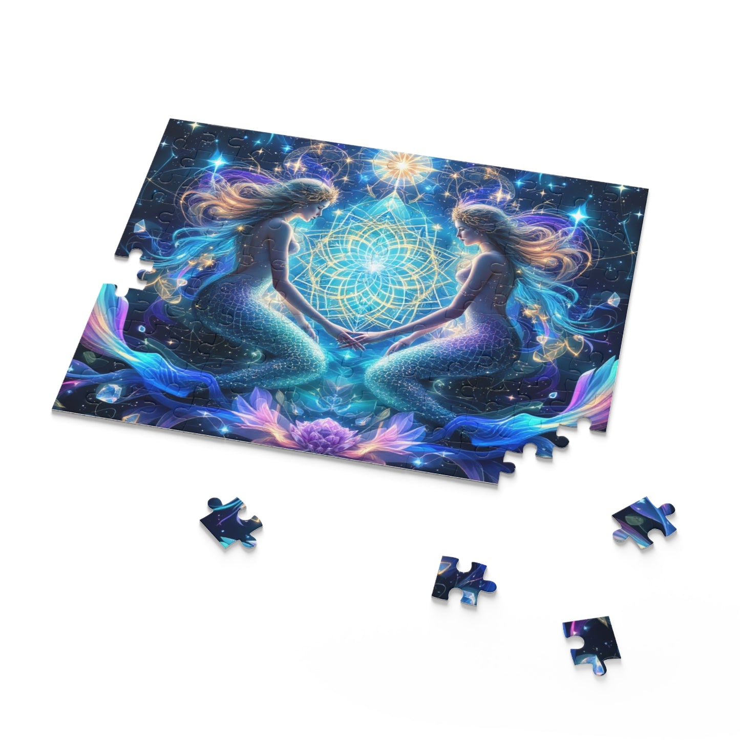 Mermaid Magic Puzzle | 120-500 Pieces | Hippsey Creations