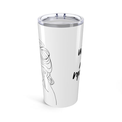 Plum Professional Wake Up and Make Up Tumbler | 20oz Stainless Steel | Hippsey Creations