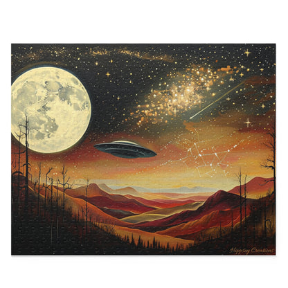 Cosmic Night Puzzle | 120-500 Pieces | Hippsey Creations