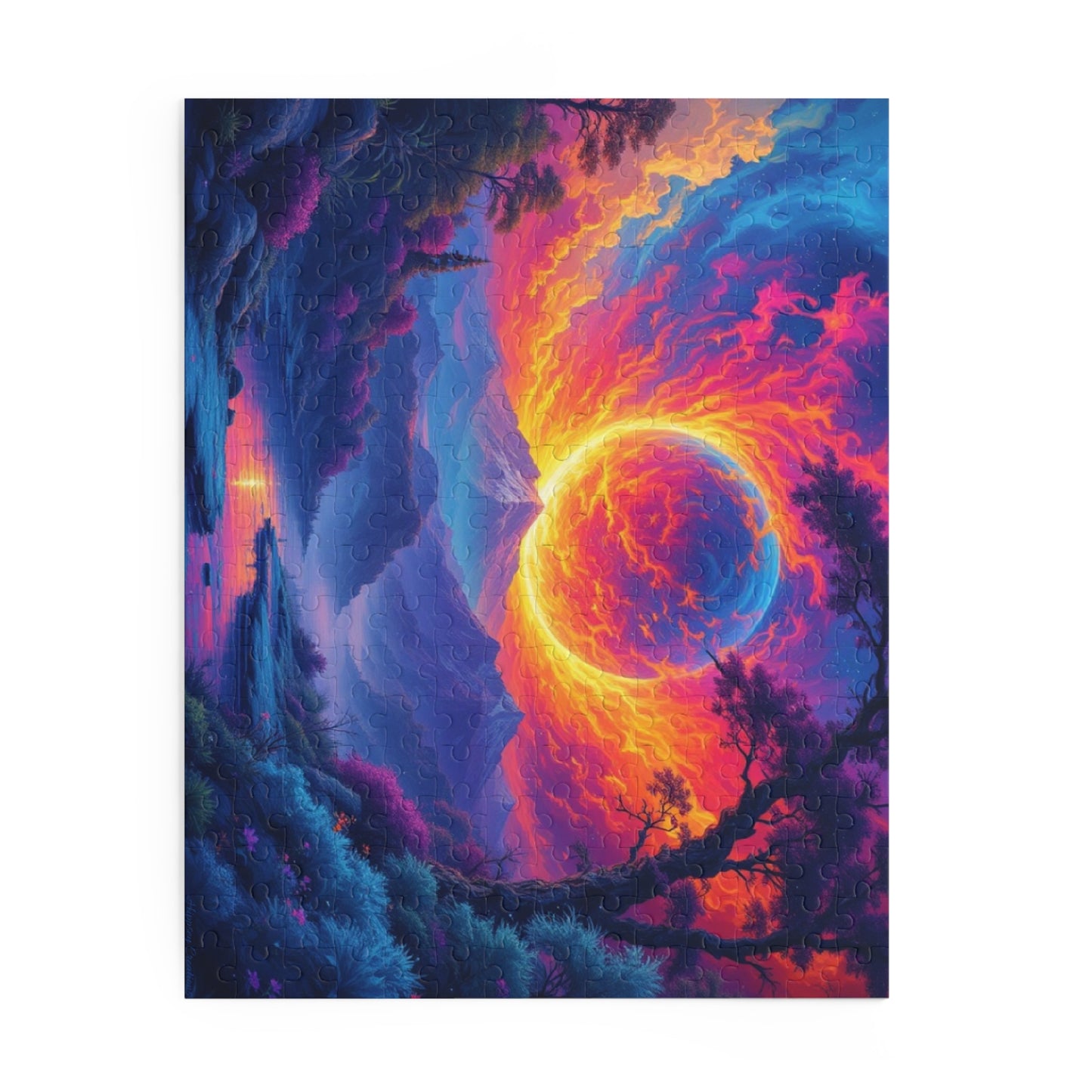 Vibrant Sunset Puzzle | 120-500 Pieces | Hippsey Creations