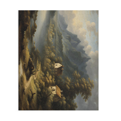 Coastal Cottage Puzzle | 120-500 Pieces | Hippsey Creations